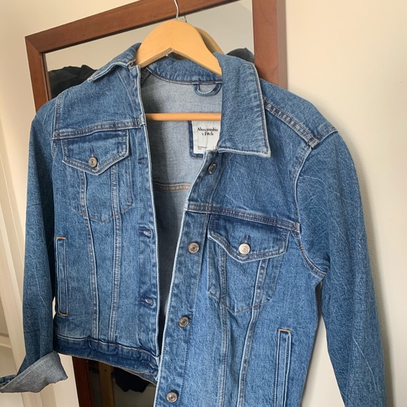 Abercrombie & Fitch Jackets & Coats Abercrombie Denim Jacket With